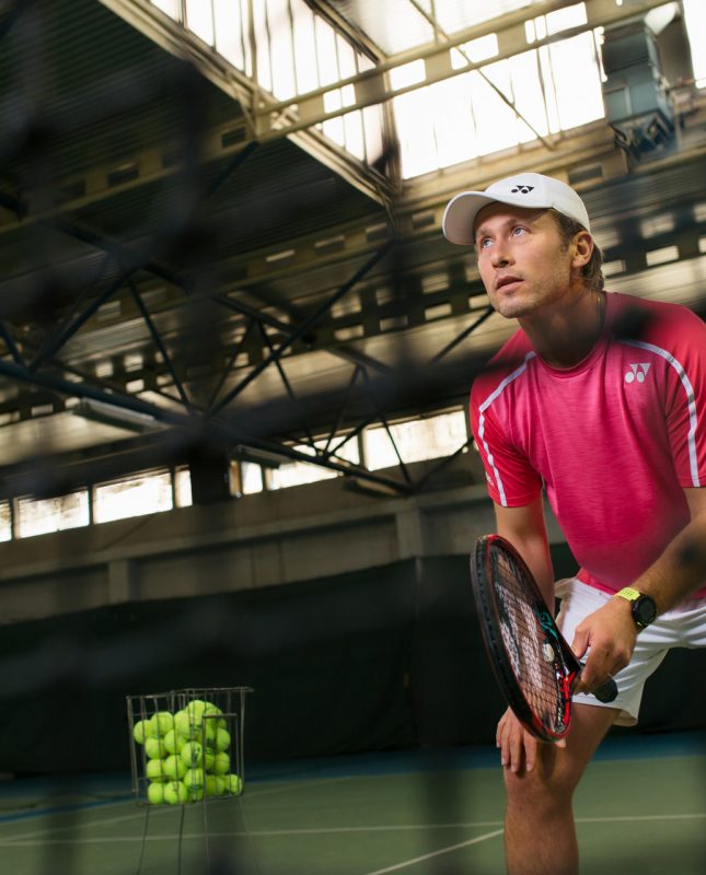 Tennis Coach Nick Horvat Tennis, the toughest mental sport Photo by Vuri Matija