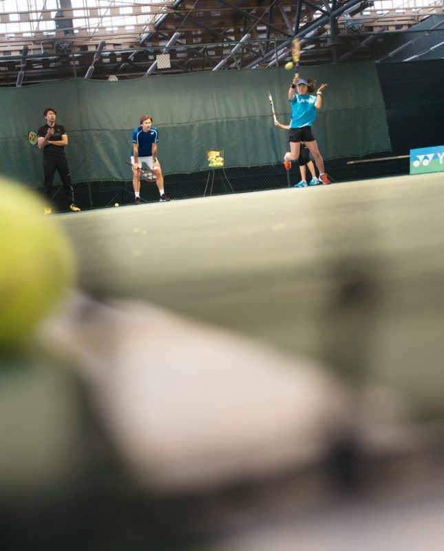 Nick Horvat Dr. Jim Loehr The Mental Game Tennis Coaching Philosophy Photo by Vuri Matija