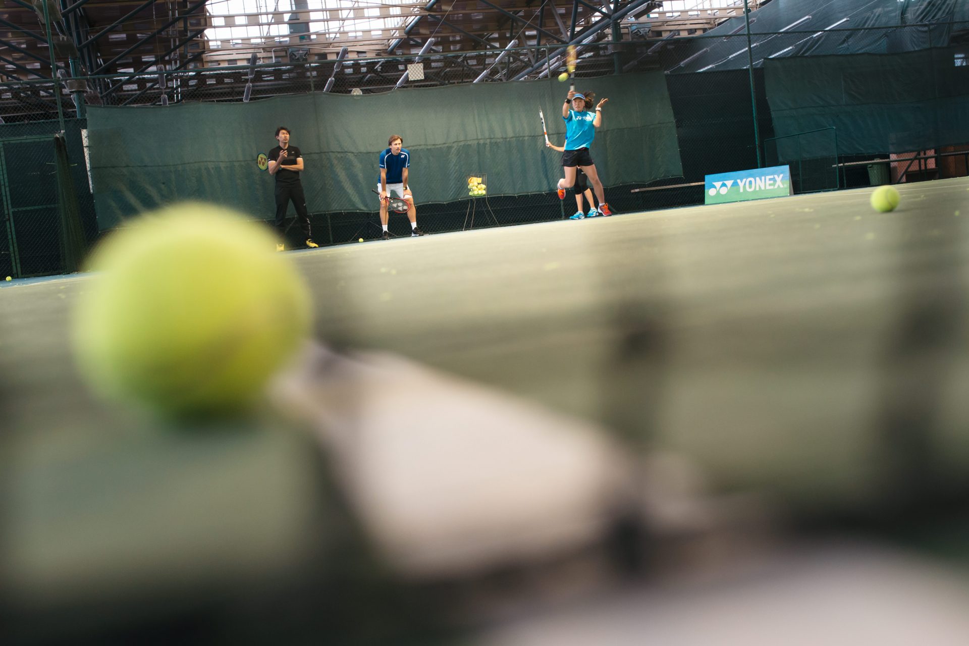 Nick Horvat Dr. Jim Loehr The Mental Game Tennis Coaching Philosophy Photo by Vuri Matija