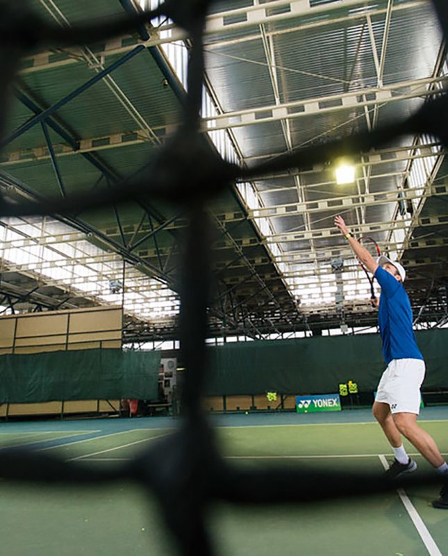 Tennis Coach Nick Horvat Missing An “Easy Shot” Coaching Career Philosophy YONEX Photo by Vuri Matija