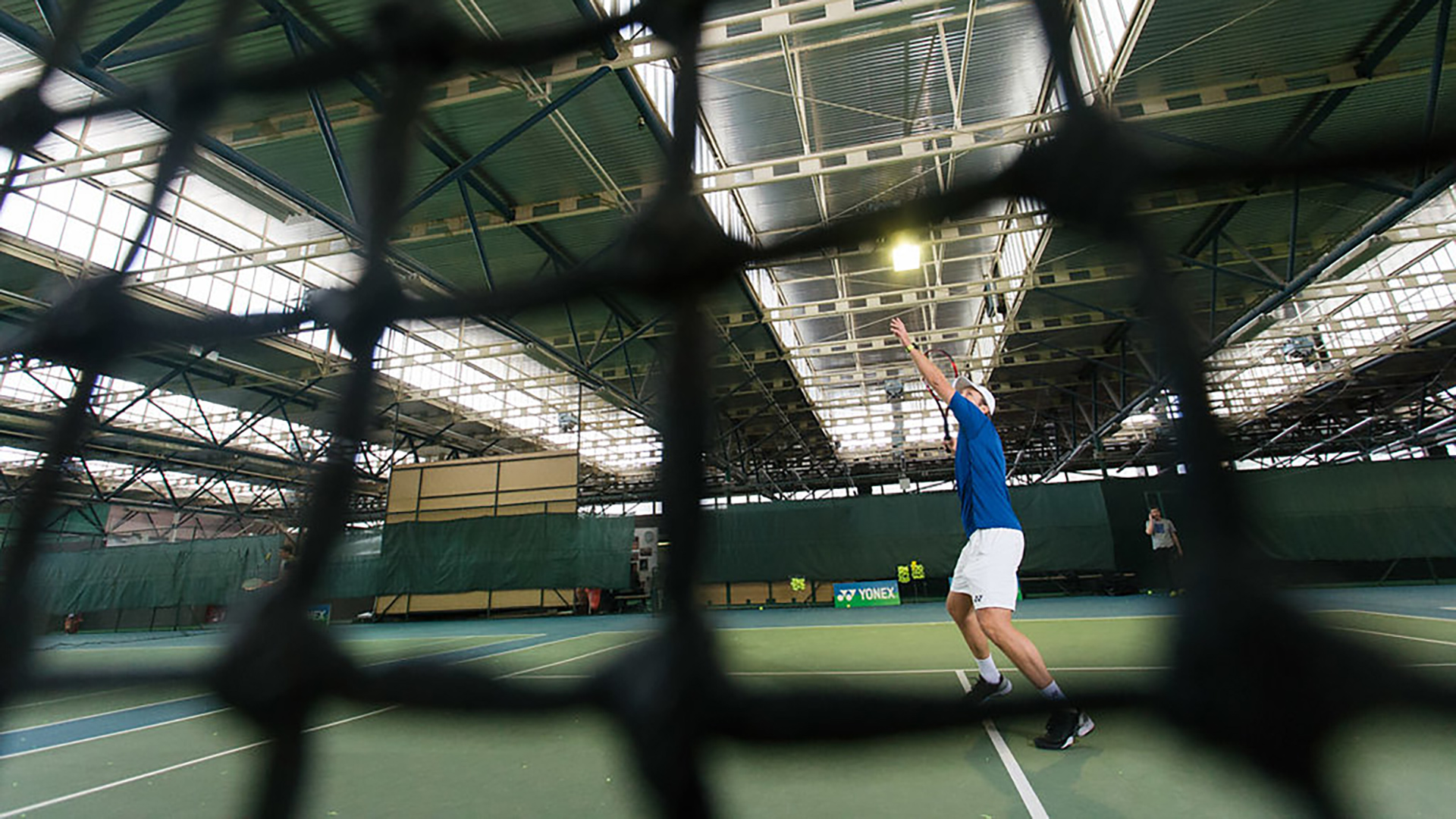 Tennis Coach Nick Horvat Missing An “Easy Shot” Coaching Career Philosophy YONEX Photo by Vuri Matija